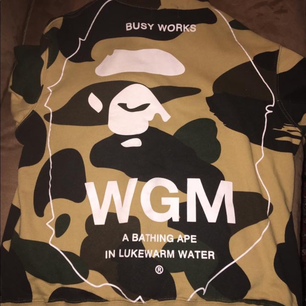 Worn Bape Hoodie